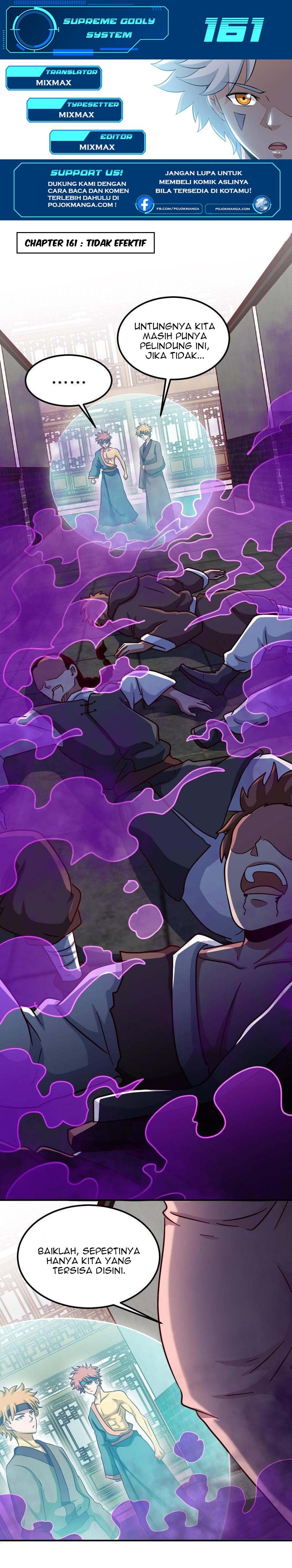 Supreme Godly System Chapter 161 Bahasa Indonesia